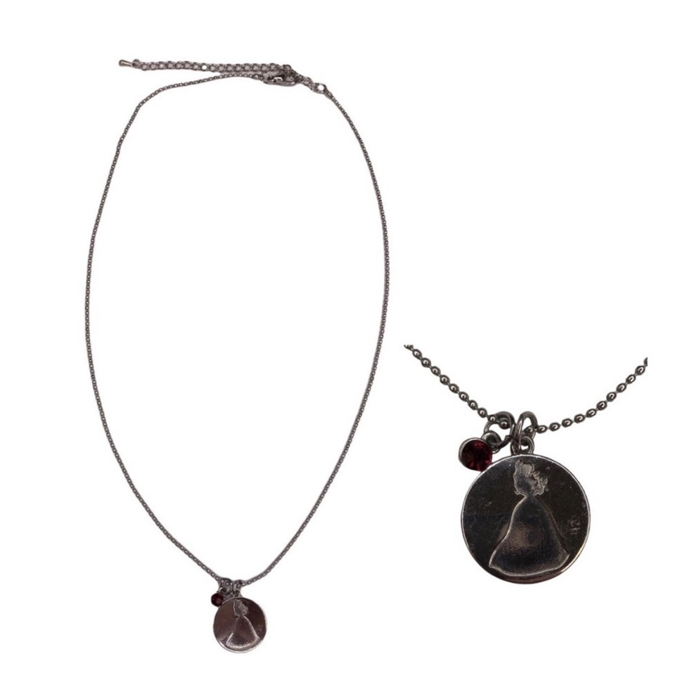 Disney Belle Beauty and the Beast Circle Disk Necklace 2016